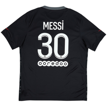 2021-22 Paris Saint-Germain Third Shirt Messi #30 - 10/10 - (L)