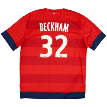 2012-13 Paris Saint-Germain Away Shirt Beckham #32 - 9/10 - (XL)