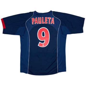 2004-05 Paris Saint-Germain Home Shirt Pauleta #9 - 8/10 - (L)