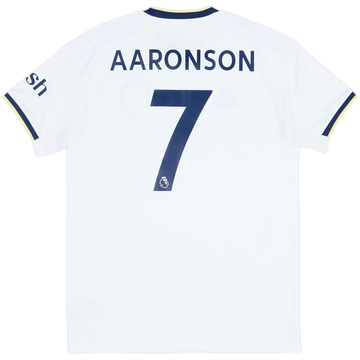 2022-23 Leeds United Home Shirt Aaronson #7 - 8/10 - (S)