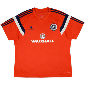2014-15 Scotland adidas Training Shirt - 7/10 - (XXL)