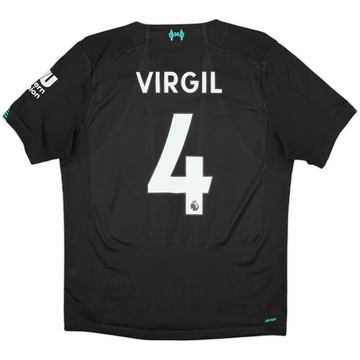 2019-20 Liverpool Tercera Camiseta Virgil #4 - 9/10 - (M)