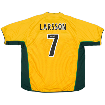 2002-03 Celtic Camiseta Visitante Larsson #7 - 8/10 - (XXL)