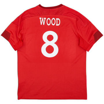 2017-18 Wales Rugby Home Shirt Wood #8 - 8/10 - (L)