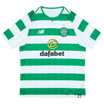 2018-19 Celtic Home Shirt - 8/10 - (M)