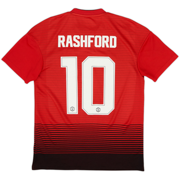 2018-19 Manchester United Home Shirt Rashford #10 - 10/10 - (S)
