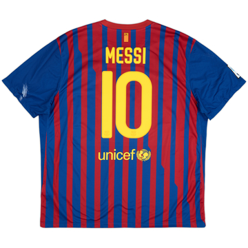 2011-12 Barcelona Home Shirt Messi #10 - 5/10 - (XXL)