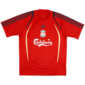 2009-10 Liverpool adidas Training Shirt - 8/10 - (L)