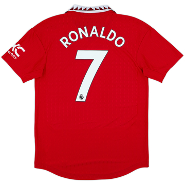 2022-23 Manchester United Authentic Home Shirt Ronaldo #7 - 10/10 - (M)