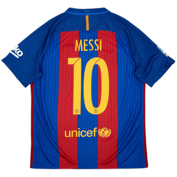 2016-17 Barcelona Home Shirt Messi #10 - 8/10 - (M)