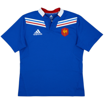 2012-13 France Rugby Home Shirt - 8/10 - (L)