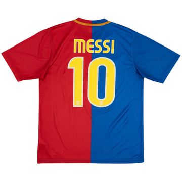 Camiseta básica de local del Barcelona 2008-09 Messi #10 - 8/10 - (M)