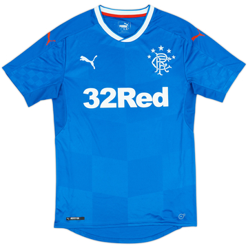 2016-18 Rangers Home Shirt - 7/10 - (S)