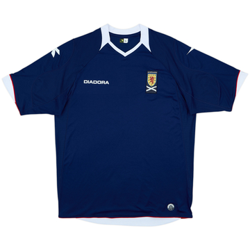 2008-09 Scotland Home Shirt - 8/10 - (L)