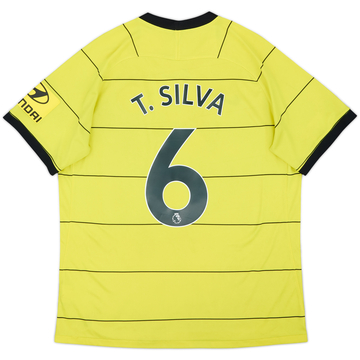 2021-22 Chelsea Away Shirt T. Silva #6 - 6/10 - (XL)