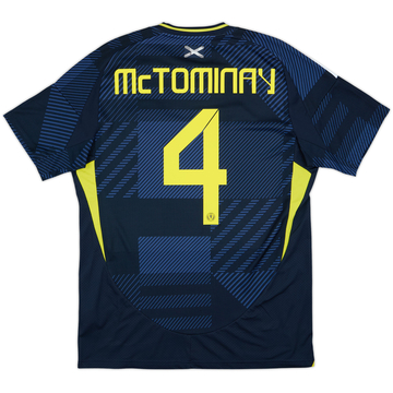 2024-25 Scotland Home Shirt McTominay #4 - 8/10 - (S)