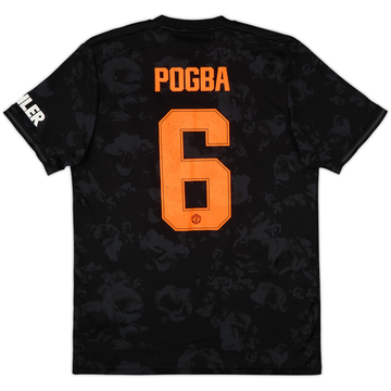 2019-20 Manchester United Third Shirt Pogba #6 - 4/10 - (M)