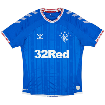 2019-20 Rangers Home Shirt - 8/10 - (M)
