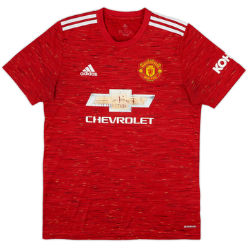 2020-21 Manchester United Home Shirt - 4/10 - (M)