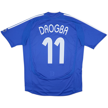 2006-08 Chelsea Home Shirt Drogba #11 - 6/10 - (XL)