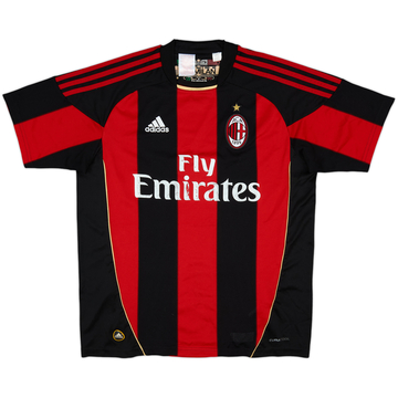 2010-11 AC Milan Home Shirt - 5/10 - (XL.Boys)