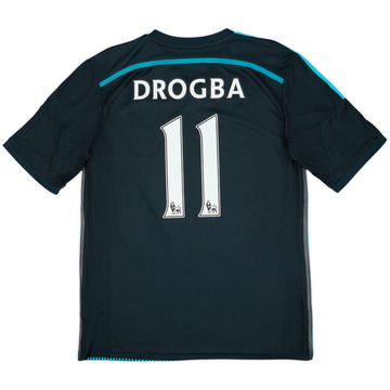 2014-15 Chelsea Third Shirt Drogba #11 - 9/10 - (L)