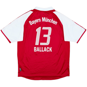 2003-04 Bayern Munich Home Shirt Ballack #13 - 7/10 - (XL.Boys)