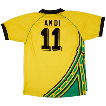 1998-00 Jamaica Home Shirt Andi #11 - 9/10 - (XL)