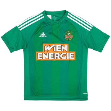 2015-16 Rapid Vienna Signed Home Shirt - 7/10 - (XL.Boys)