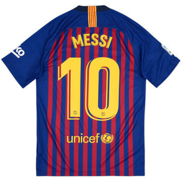 2018-19 Barcelona Local Camiseta Messi #10 - 8/10 - (S)