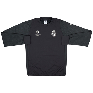 2016-17 Real Madrid adidas CL Sweat Top - 9/10 - (S)
