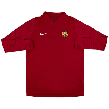 2021-22 Barcelona Nike 1/4 Zip Drill Top - 8/10 - (L)