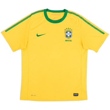 2010-11 Brazil Home Shirt - 5/10 - (M)