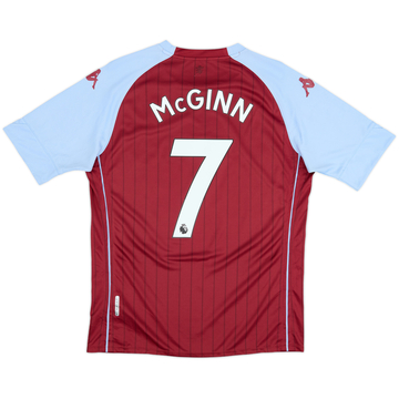 2020-21 Aston Villa Home Shirt McGinn #7 - 8/10 - (L)