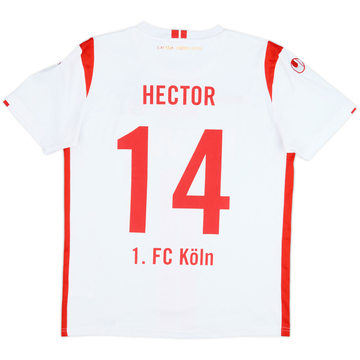 2020-21 FC Koln Home Shirt Hector #14 - 5/10 - (L)