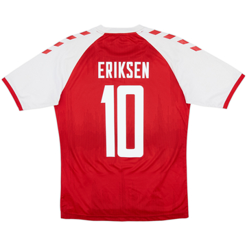 2020-21 Denmark Home Shirt Eriksen #10 - 6/10 - (S)