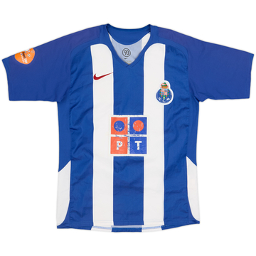 2005-06 Porto Home Shirt - 5/10 - (L.Boys)