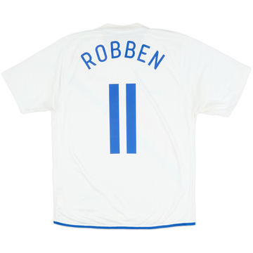 2006-08 Netherlands Away Shirt Robben #11 - 7/10 - (L)