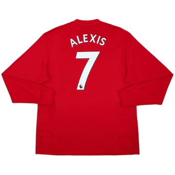 2017-18 Manchester United Home L/S Shirt Alexis #7 - 5/10 - (XL)