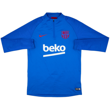 2019-20 Barcelona Nike 1/4 Zip Training Top - 8/10 - (M)