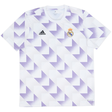 2022-23 Real Madrid adidas Training Shirt - 6/10 - (XL)