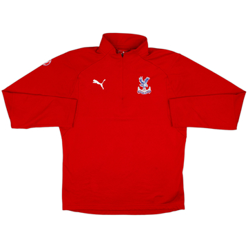 2017-18 Crystal Palace Foundation Puma 1/4 Zip Drill Top - 8/10 - (L)