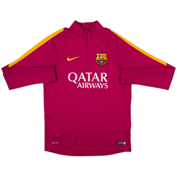 2016-17 Barcelona Nike 1/4 Zip Drill Top - 4/10 - (M)