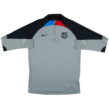 2021-22 Barcelona Nike 1/4 Zip Drill Top - 8/10 - (M)