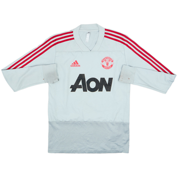 2018-19 Manchester United adidas Sweat Top - 5/10 - (S)