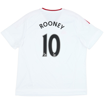 2015-16 Manchester United Away Shirt Rooney #10 - 7/10 - (3XL)