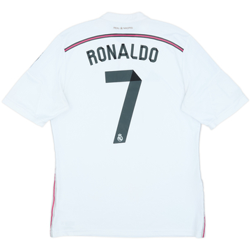 2014-15 Real Madrid Home Shirt Ronaldo #7 - 7/10 - (L)