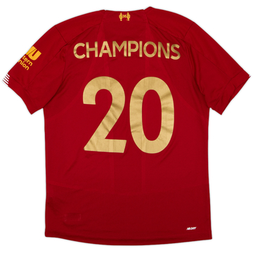 2019-20 Liverpool Home Shirt Champions #20 - 7/10 - (S)