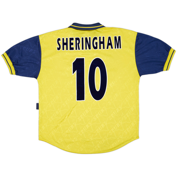 1995-97 Tottenham Third Shirt Sheringham #10 - 6/10 - (L)