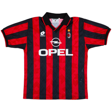1994-95 AC Milan Home Shirt - 6/10 - (M)